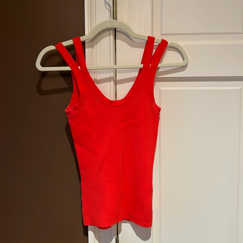 Reiss red tank top size M